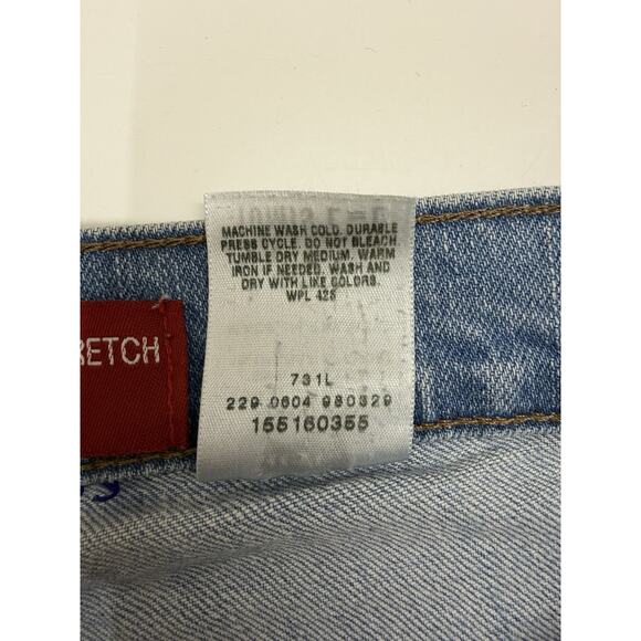 Levis Womens Jeans Size 10 Mis L 515 Nouveau Bootcut Denim Jeans - Picture 6 of 12